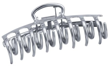 WOONEKY Metal Hair Claw Clip Non-slip Hair Clamp for Various Hairstyles and Head Types for Shower Makeup and Daily Use