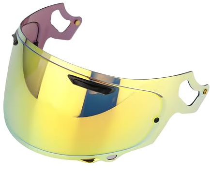 Guajiro - Visor Compatible with Arai Vas V, RX-7V Racing - RX-7V - RX-7V EVO - ConceptXE - Quantic - ConceptX | UV Sun Protection, Anti-Fog | Reinforced Polycarbonate (Red)