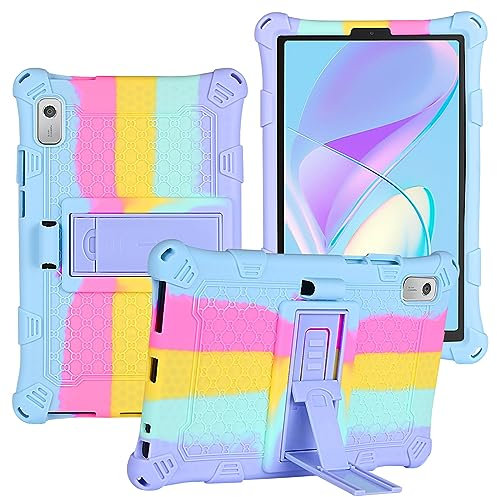 BENTOBEN for Lenovo Tab M9 9 inch Case with Stand for Kids, Soft Silicone Heavy Duty Shockproof Rugged Protective Tablet Case for Lenovo M9 2023 TB310FU (Blue)