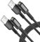 RUXELY Câble Chargeur pour Montre Garmin 1.8M 2-Pack,Cordon Charge Nylon pour Fenix 8 E 7 7S 7X 6 6S 6X Solar,Forerunner 970 570 965 265 255 165 55,Vivoactive 6,Tactix,Instinct 2,Venu,Epix Pro,Swim 2