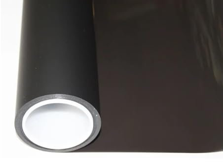 Película de proyección trasera de color negro oscuro, pantalla de proyector autoadhesiva, pantalla de proyector de ventana, material de proyección de ventana para escaparates, ferias, cine en casa,