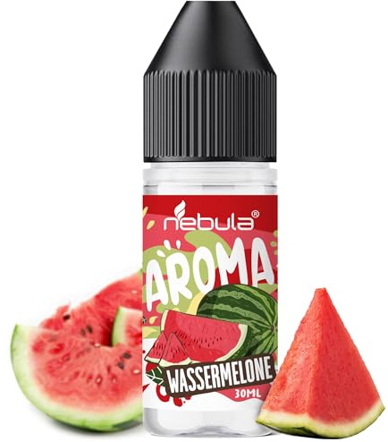Nebula | WASSERMELONE - Lebensmittelaroma, Wassermelonengeschmack 30mil | Extrakte - Hohe Qualität