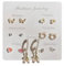 Creolen Ohrringe 925 Sterling Silber Hypoallergen Ohrringe für Frauen Geschenk Freundin Freundin Geburtstag Geburtsstein Ohrstecker, One Size, Louis Vuitton