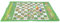 ARTOCT 60x45cm Washable Folding Non Woven Fabrics Carpet Ground Mat Snake Ladder Chess Children Game Toy (Height 3cm Diameter 2cm)