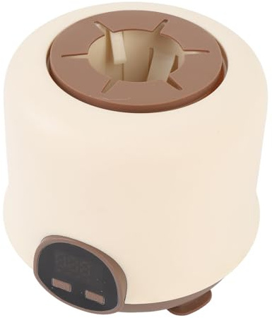 Ausla Mélangeur de Biberon Automatique Milk Shaker PP Silicone 4 Vitesses Minuterie 60 S à 420 S Mélange Mains Libres Silencieux avec Base d'aspiration pour l'Alimentation du Nourrisson à la