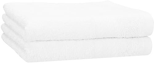 Betz 2-TLG. Handtuch-Set Premium 100% Baumwolle 2 Handtücher 50x100 cm Farbe weiß