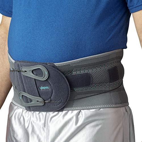 Gorilla Sports® Orthese Aspen Elite Active XS - XXL - Rückenbandage verstellbar mit Ziehlaschen Größe XXL