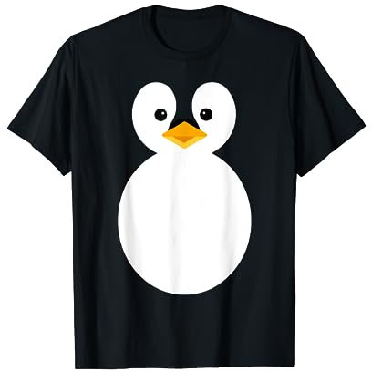 Süßes Pinguin Halloween T-Shirt Kostüm Kinder und Erwachsene T-Shirt