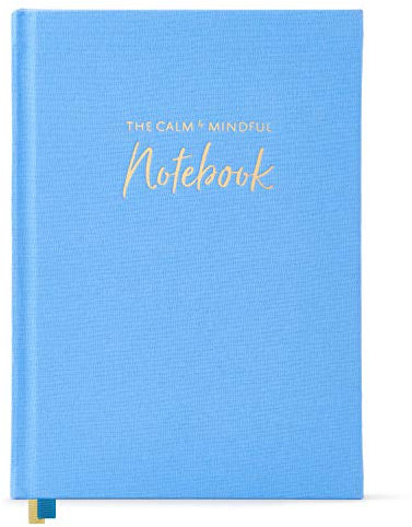 The Calm & Mindful Notizbuch – Geführtes Selbstpflege-Journal mit Schreibansagen – A5 Dankbarkeitstagebuch zur Förderung von Achtsamkeit, Selbstfreundlichkeit, Meditation und Stressabbau