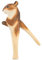 WILDLIFEGARDEN Wildlife Garden WG4996 Nussknacker Eichhörnchen - Dekorativer Handgeschnitzter Nussknacker