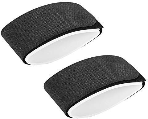 Skibänder, Ski Klettband Verstellbare Snowboard Klettverschluss Band Ski Wraps Snowboardzubehör Skiband(schwarz)