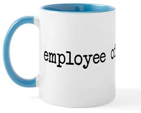 CafePress Employee of The Month Mug 11 oz (325 ml) Ceramic Coffee Mug