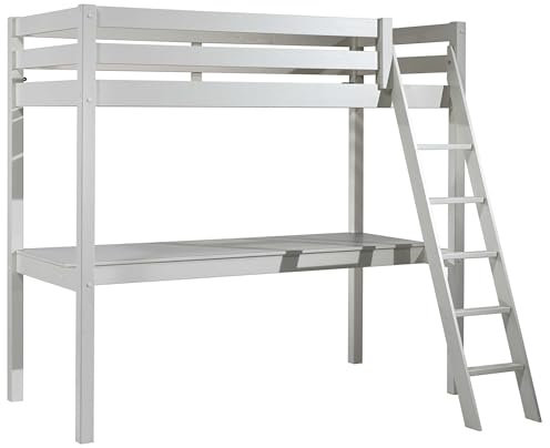 Vipack Bett, Pino, Weiß, 90 x 200 cm