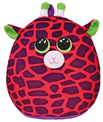 Ty Gilbert Giraffe Squish a Boos 14| Beanie Baby Soft Plush Toy | Collectible Cuddly Stuffed Teddy