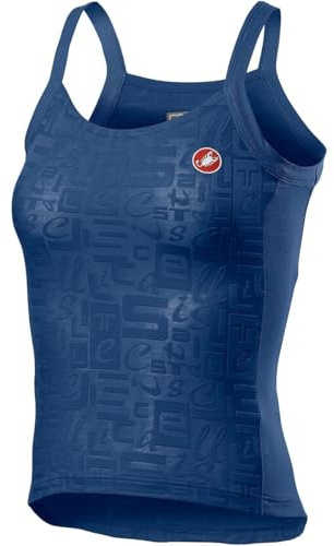 CASTELLI Damen Promessa Jacquard Bavette Top T-Shirt