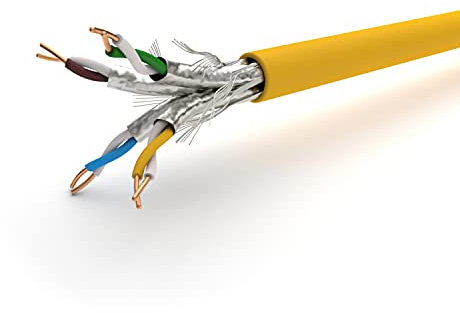 bda connectivity Data Cable - Ethernet Cable - CAT 7A Orange - 305 m Drum