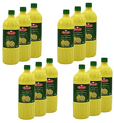Lot 12x Jus de citron - Durra - bouteille 1L