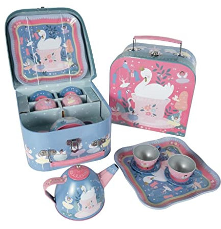 Floss & Rock 7 Piece Tea Set - Enchanted, Multicolor, 17.5 x 17 x 9.5cm (43P6396)