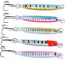 5 Pcs Fishing Lures Set Hard Metal Fishing Lures Bait Comes With Three Hook Sequined Fishing Spoon, Flashing Micro Bait Used For Freshwater And Saltwater Fishing