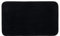 Gözze - Premium Rutschfester Badteppich, RIO, 100% Microfaser, 70 x 120 cm - Schwarz