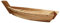 Housoutil Hölzernes Sushi-Boot Sushi Teller Sushi Serviertablett Sushi Schiff Vintage Japanische Sashimi Sushi Speise Tablett Snack Dessert Serviergeschirr Party Restaurant Bankett Servierplatte