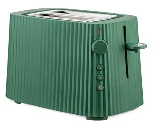 Alessi MDL08GR/UK Toaster, Plastic, Green