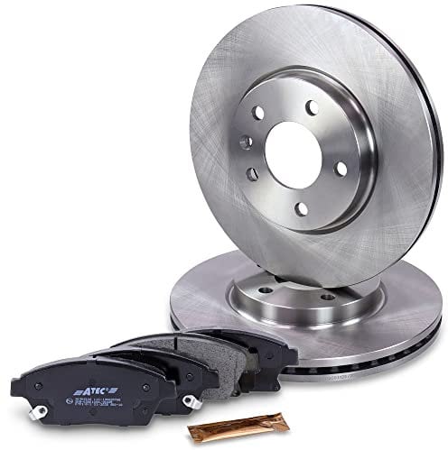 ATEC GERMANY Juego de frenos eje delantero incl. discos de freno Ø 300 mm ventilados + pastillas de freno delanteras