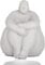 XYQXYQ Fat Lady Figuren Yoga Dekor, Frau Skulptur Yoga Figur Kreative Frau Ornament Vintage Home Dekoration Zimmer Tisch Basteln Geschenke