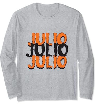 Julio Rodriguez Baseball-Halloween-Name aus Seattle MLBPA Langarmshirt