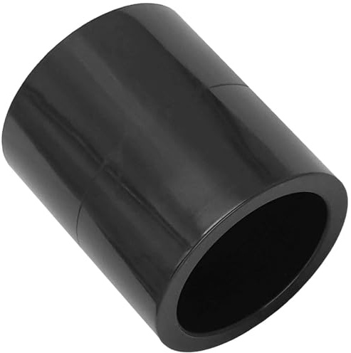 MegaHaustechnik Klebefitting aus Kunststoff PVC, Muffe, 20mm | Für Rohr-Außendurchmesser 20mm, zum Verkleben, Trinkwasser geeignet, Druck 16 Bar, Verbinder Doppelmuffe Kupplung