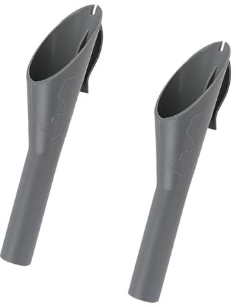 2 Piezas Embudo de Coche, Embudo de Llenado, Embudo de Combustible Diésel, para Motores de Gasolina de Coche, Compatible con Embudo de Combustible