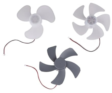 6Inch USB electronic starter 3/5 Blades Brushless Fan electronic starter DC5V-9V Fan electronic starter Desktop Fan Core With Fan Blades High Air Volume BIANMTSW(02)