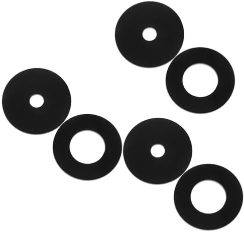 DOITOOL 3sets Router Table Insert Ring Set Router Parts Accessories Miter Gauge Saw Table Pushstick 2pcs*3