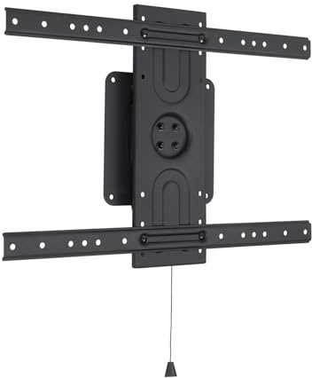 TOOQ LP3780F-R - Soporte de Pared con Rotación 360° para Pantallas 37 - 80, Negro