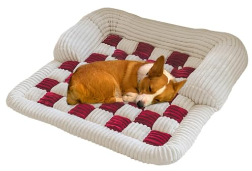 Sofa Pet Protective Cover, Calming Dog Bed - Pet Mat Sofa Protection Dog Sofa Covers Pet Furniture Cover Cat Couch Protection, Calming Dog Bed for Large, Medium and Large