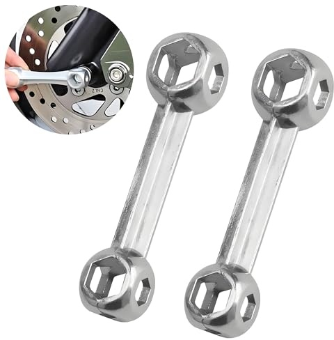 ZAYIO 2pcs Bicycle Socket Wrench, 10 in 1 Hex Tool for Bike Repair