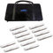 East Top Mundharmonika 12er Set, 24-Loch Professionelle Tremolo Mundharmonikas T2406S Mundharmonika Für Erwachsene, professionelle Bandspieler und Studenten, als Geschenk