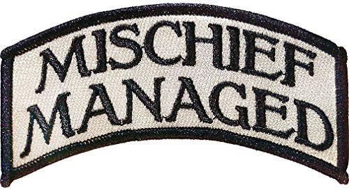 Ata-Boy Harry Potter Patch, Mischief Managed Patch Iron On Patches - Harry Potter Gifts & Merchandise…