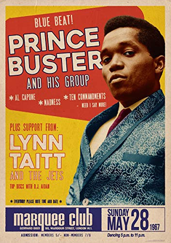 Prince Buster Poster London Marquee Club 1967