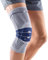 BAUERFEIND Kniebandage GenuTrain Unisex zur Entlastung Stabilisierung und Aktivierung nach Verletzung Operation oder bei chronischen wie Gonarthrose (Gelenkverschleiß) oder Arthritis Titan Größe: 7
