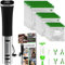 Sous Vide Cooker Kit All-in-ONE - Sous Vide Machine 800W, 120V with Accurate Temperature Digital Timer, 30 Sous Vide Bags.
