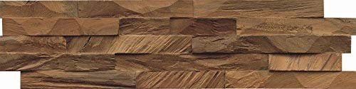 INDO Holz Wandverkleidung Wandverblendung Diamondwood Cube Natural Fläche 1 m²