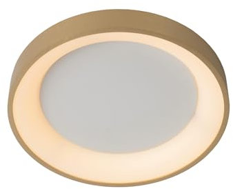 LUCIDE VIDAL - Deckenleuchte - Ø 28 cm - LED Dim. - 1x20W 2700K - Mattes Gold/Messing