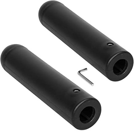 Serious Steel Fitness Nylon Olympic Adapter Sleeve 8 - Convert 1 bars or posts to 2 Olympic bars or posts. Includes removeable end cap for longer posts. (Pair)