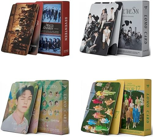 4 Stück/219 Stück Seventeen Lomo Karte Fotokarten Seventeen New Album Lomo Karte Seventeen Mini Fotokarten Seventeen Poster Karten Geschenk