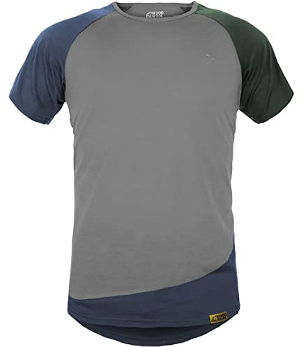 Grüezi-Bag Herren Mr. Kirk WoodWool T-Shirt, M