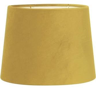 PR Home of Scandinavia Lampenschirm Sofia Samt gelb 40 cm