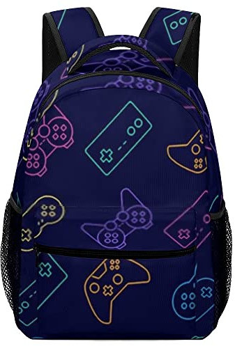 Rucksäcke, Computer-Büchertasche, 16,5 Zoll, großes Fassungsvermögen, Spiel- und Esport-Set für Schule, Studenten, Geschäftsreisen, lässiger Wander-Tagesrucksack