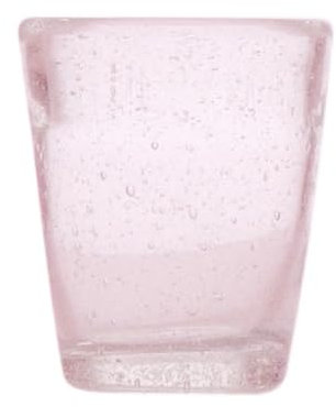 BICCHIERE SHOT ROSA MEMENTO DI VETRO