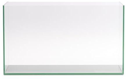 Curved Garden Tank Panorama | Kleines Aquarium aus Glas | Nano Glasbecken | Premium Aquascaping Aquarien | 10 Liter - 30x17x20cm
